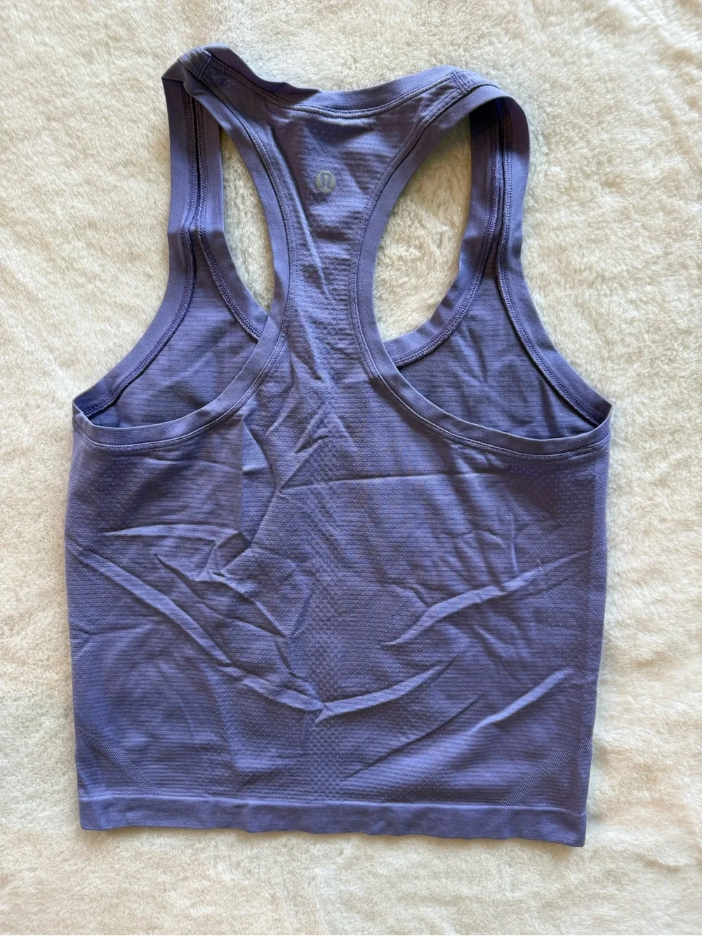 Lululemon race length purple swiftly tech tank top